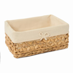 Wicker Storage Basket Extra Large with Liner & Frame