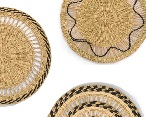 hand woven placemat set